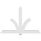 Ekena Millwork Redmond Architectural Grade PVC Gable Bracket, 84"W x 56"H x 4"D x 6"F, 16/12 Pitch GBP084X56X0406RED00 - alternate 3